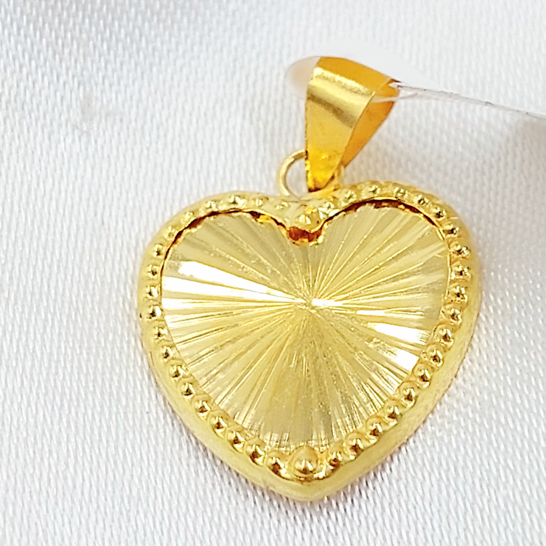 18K تعليقة قلب-مجوهرات الشيخ سعيد-Saeed Jewelry 