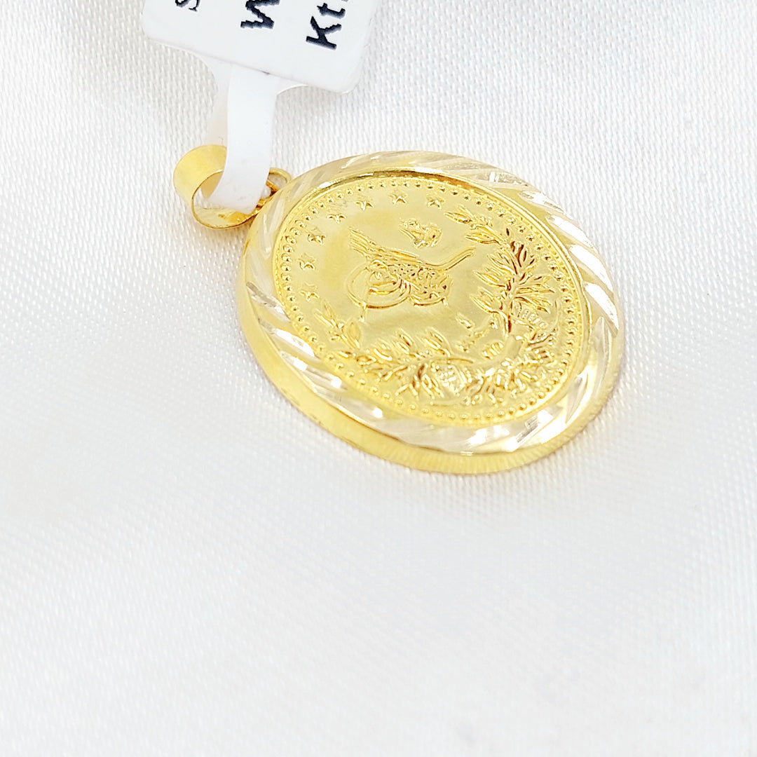 18K تعليقة رشادي قشرة-مجوهرات الشيخ سعيد-Saeed Jewelry 
