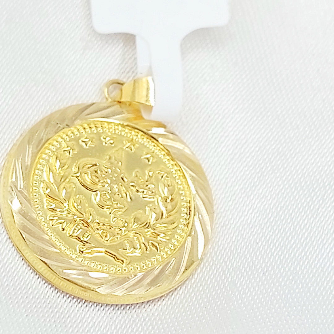 18K تعليقة رشادي قشرة-مجوهرات الشيخ سعيد-Saeed Jewelry 