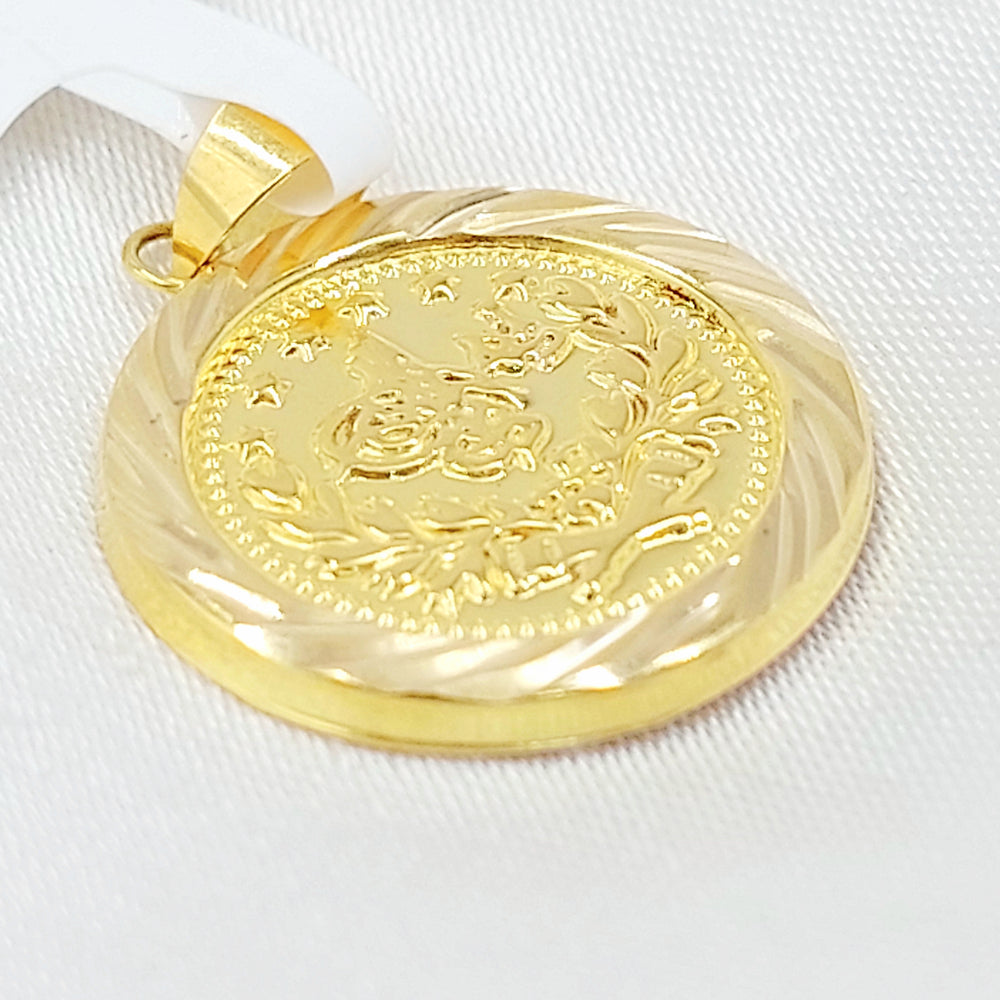 18K تعليقة رشادي قشرة-مجوهرات الشيخ سعيد-Saeed Jewelry 