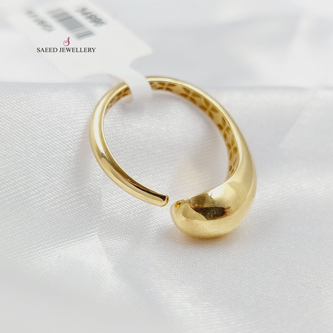 18K خاتم لوزة-مجوهرات الشيخ سعيد-Saeed Jewelry 