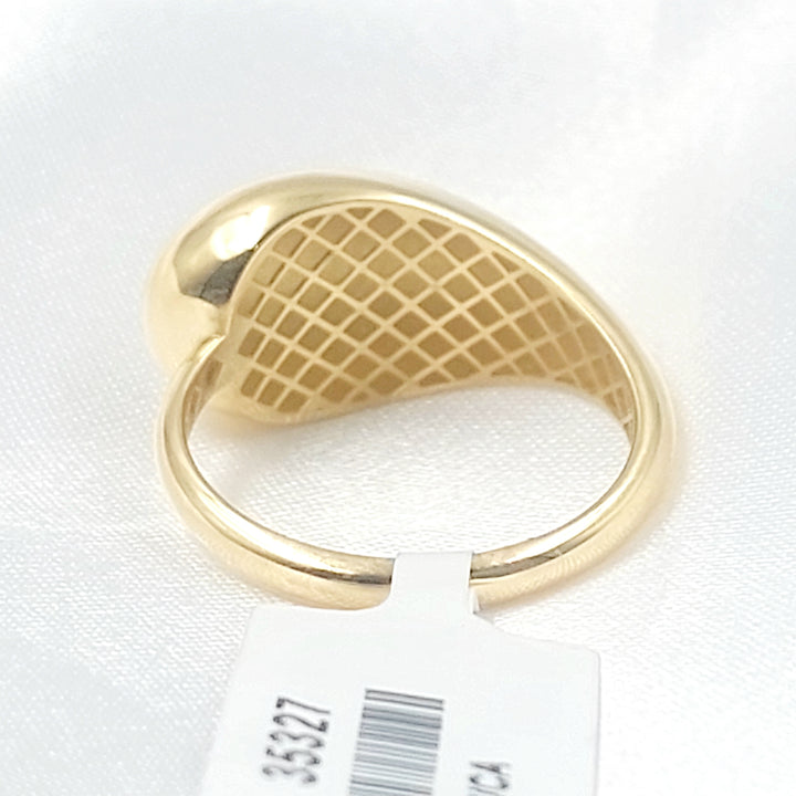 18K خاتم لوزة-مجوهرات الشيخ سعيد-Saeed Jewelry 