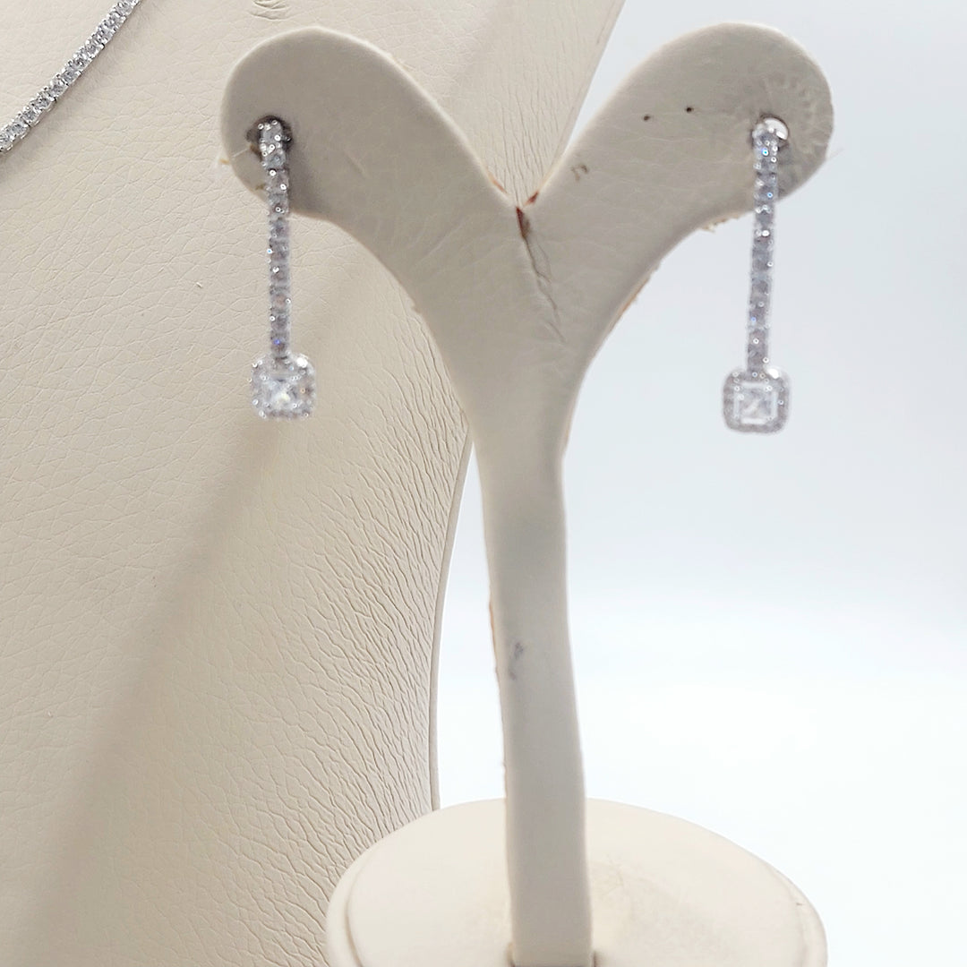 18K طقم اكسترا مرصع-مجوهرات الشيخ سعيد-Saeed Jewelry 