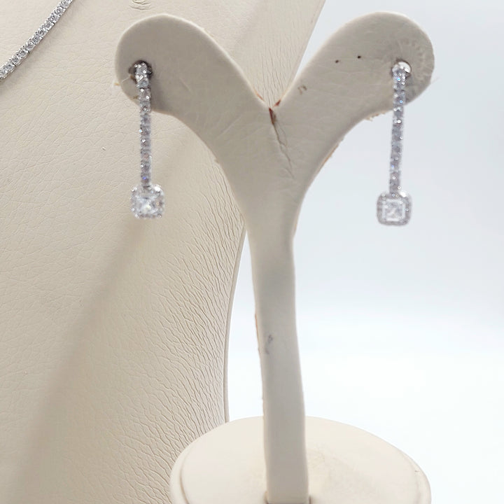 18K طقم اكسترا مرصع-مجوهرات الشيخ سعيد-Saeed Jewelry 