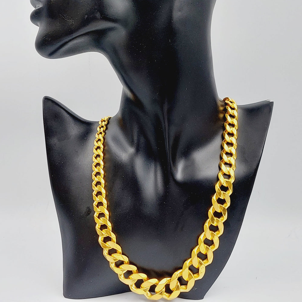 21K Chain Necklace Made of 21K Yellow Gold by Saeed Jewelry-26446