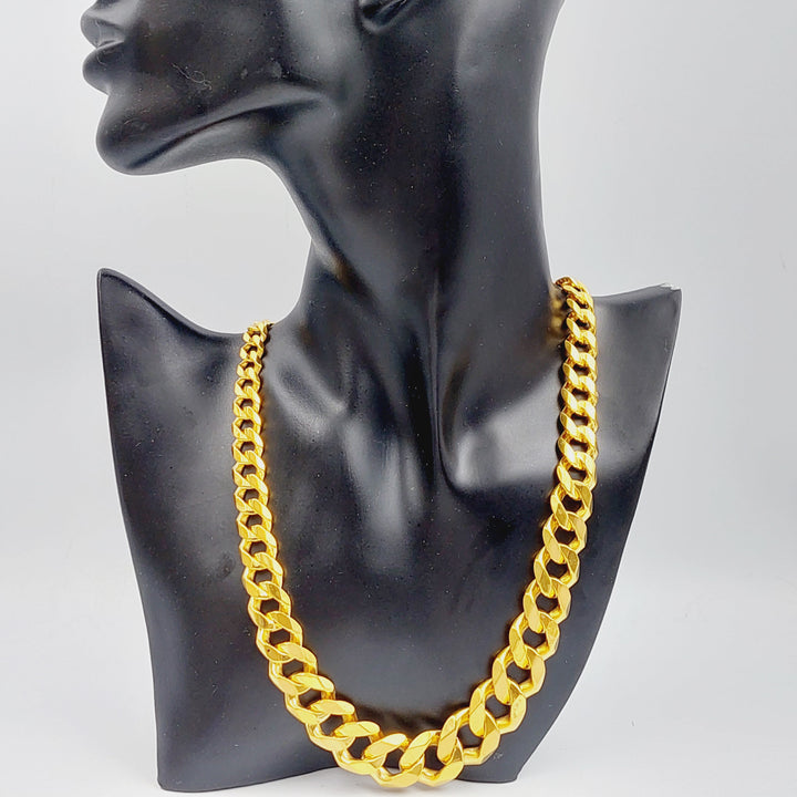 21K Chain Necklace Made of 21K Yellow Gold by Saeed Jewelry-26446