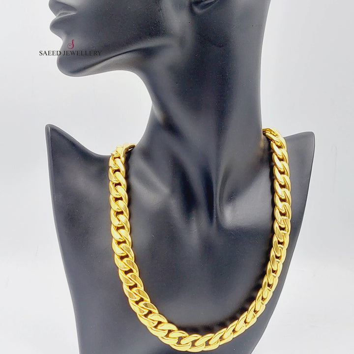 21K Chain Necklace Made of 21K Yellow Gold by Saeed Jewelry-26660