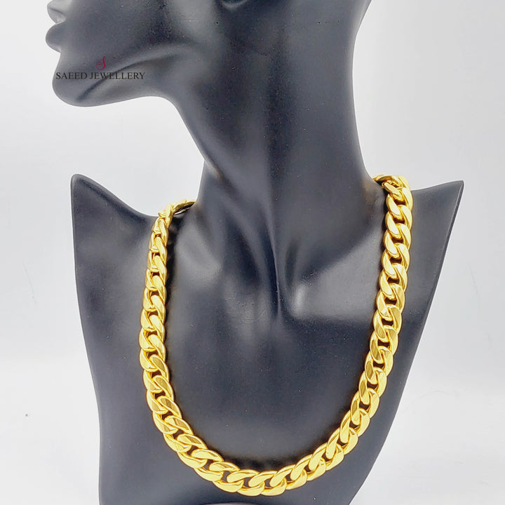 21K Chain Necklace Made of 21K Yellow Gold by Saeed Jewelry-26660