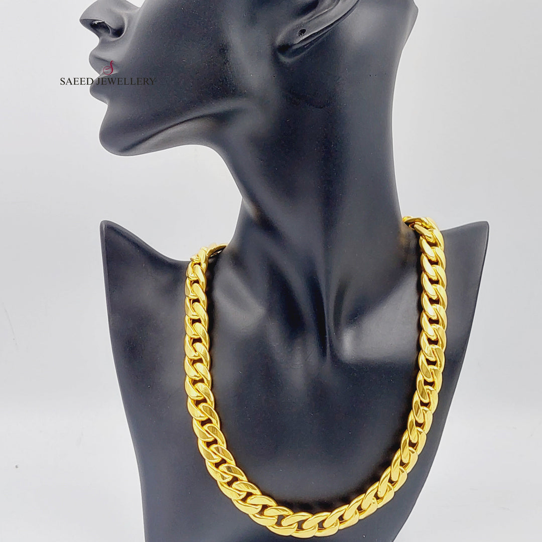 21K Chain Necklace Made of 21K Yellow Gold by Saeed Jewelry-26660