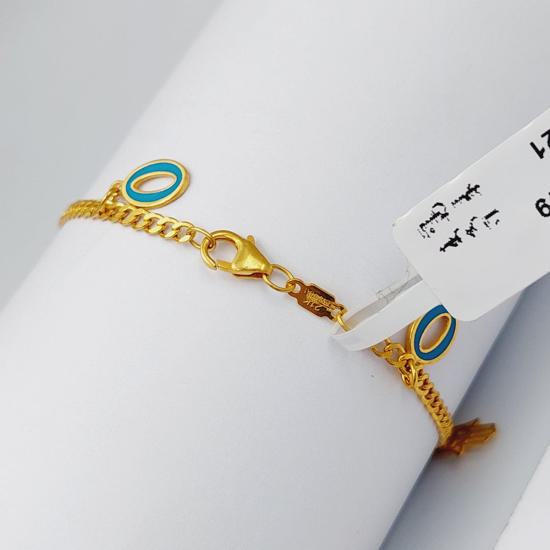 21K EnamelHand Cover Made of 21K Yellow Gold by Saeed Jewelry-25294