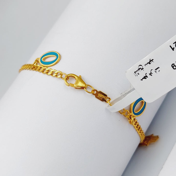 21K EnamelHand Cover Made of 21K Yellow Gold by Saeed Jewelry-25294