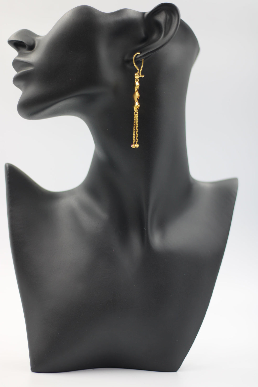 21K Gold Fancy Earrings by Saeed Jewelry - Image 16