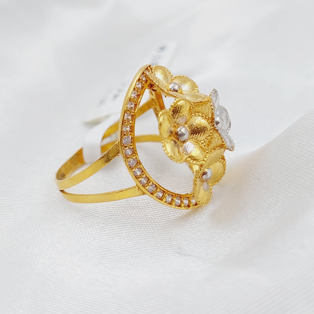 21K Gold Fancy Ring by Saeed Jewelry - Image 4