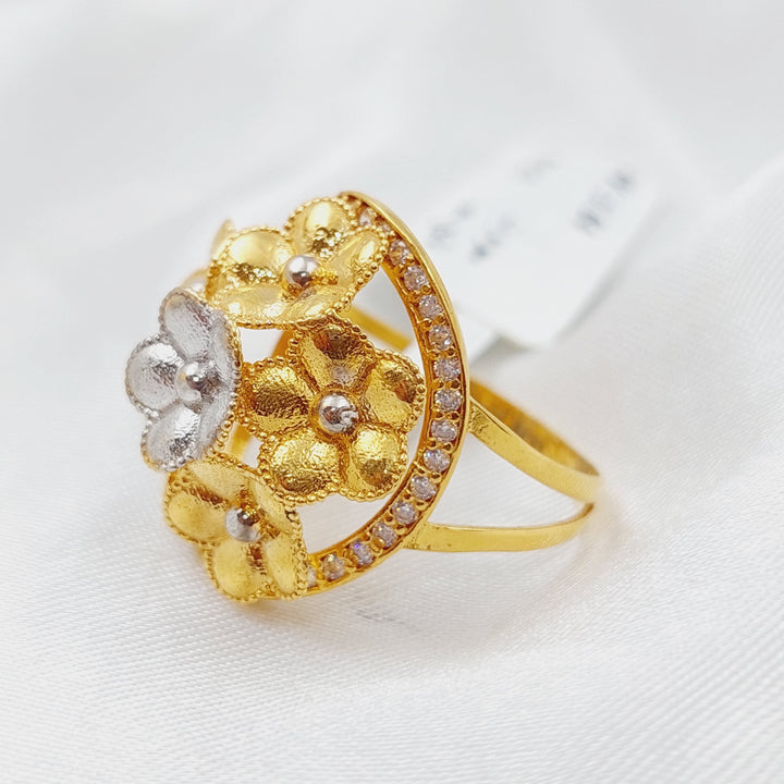 21K Gold Fancy Ring by Saeed Jewelry - Image 1