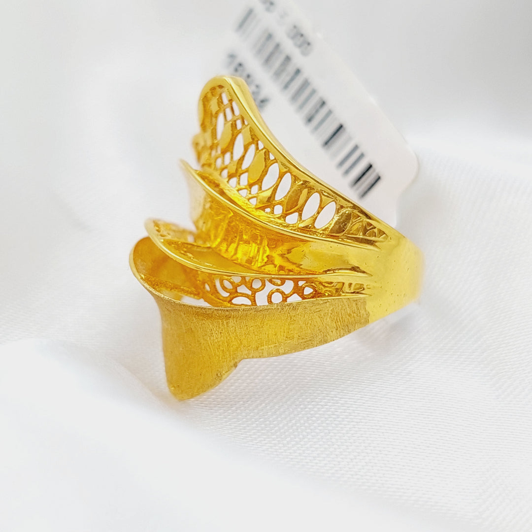 21K Gold Fancy Ring by Saeed Jewelry - Image 7