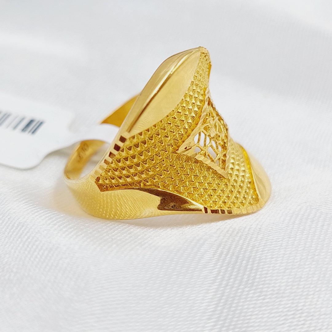 21K Gold Fancy Ring by Saeed Jewelry - Image 5