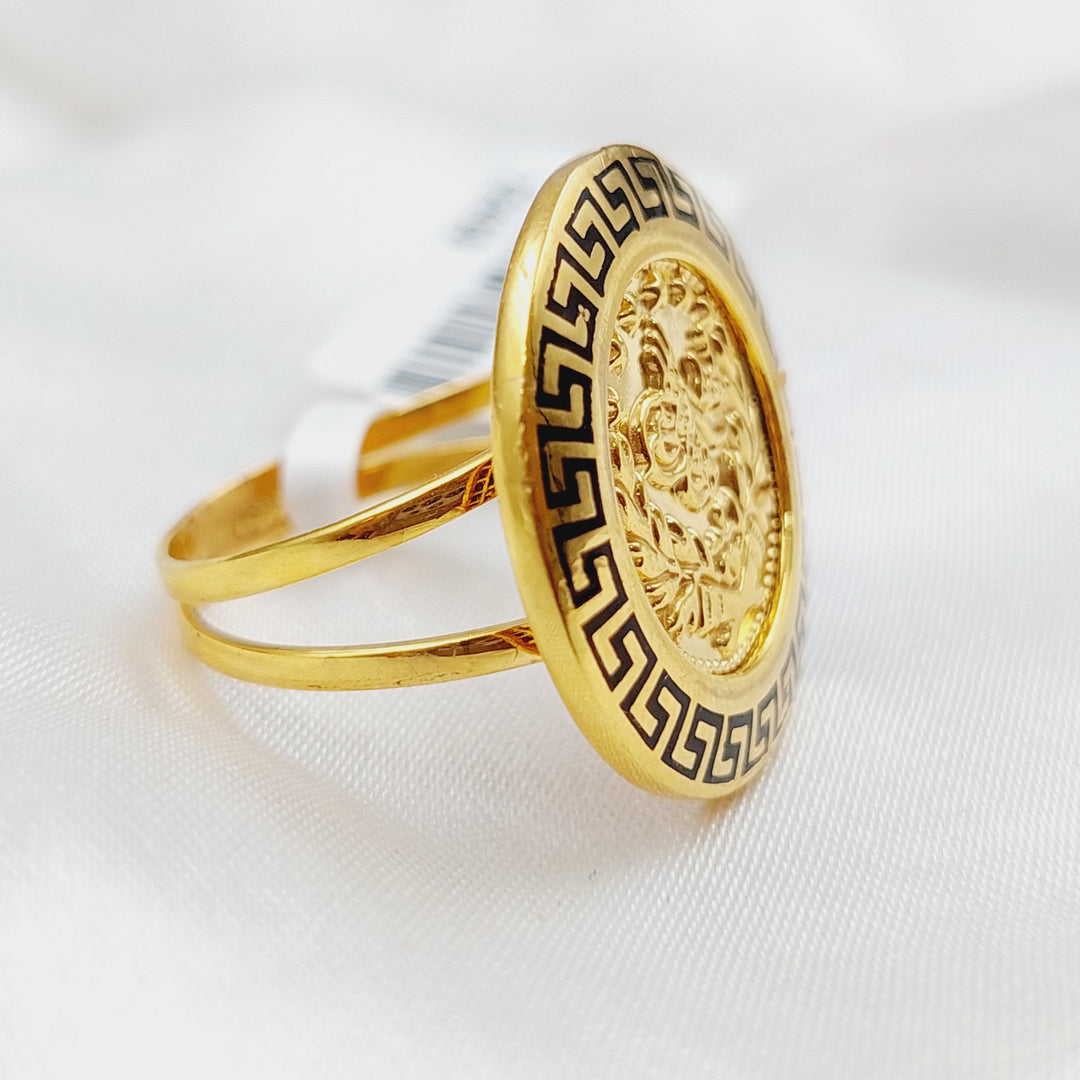 21K Gold Fancy Ring by Saeed Jewelry - Image 4