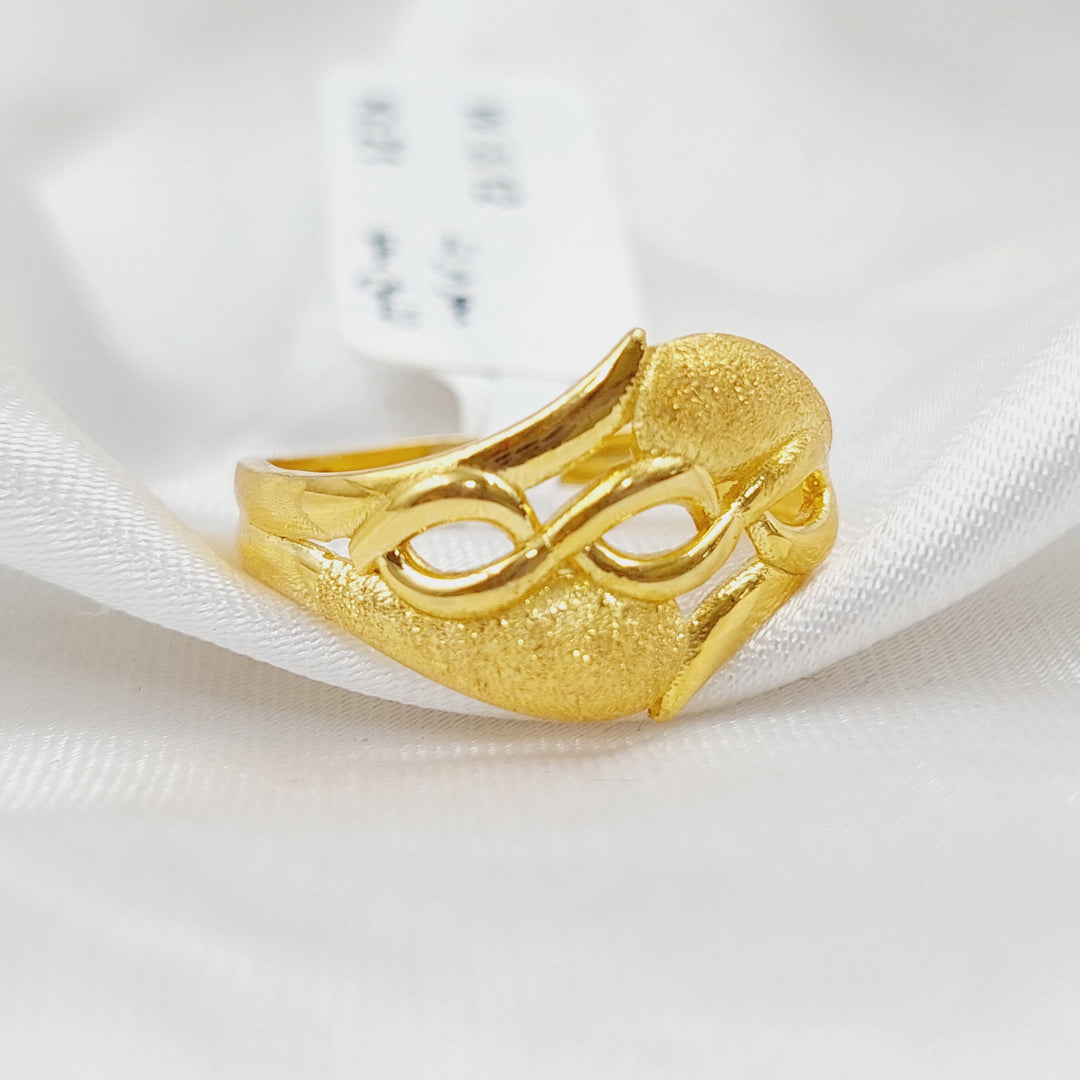 21K Gold Fancy Ring by Saeed Jewelry - Image 3