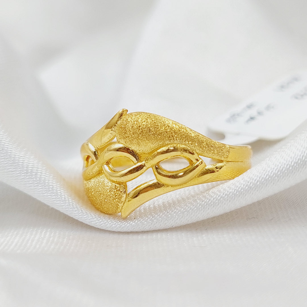 21K Gold Fancy Ring by Saeed Jewelry - Image 5