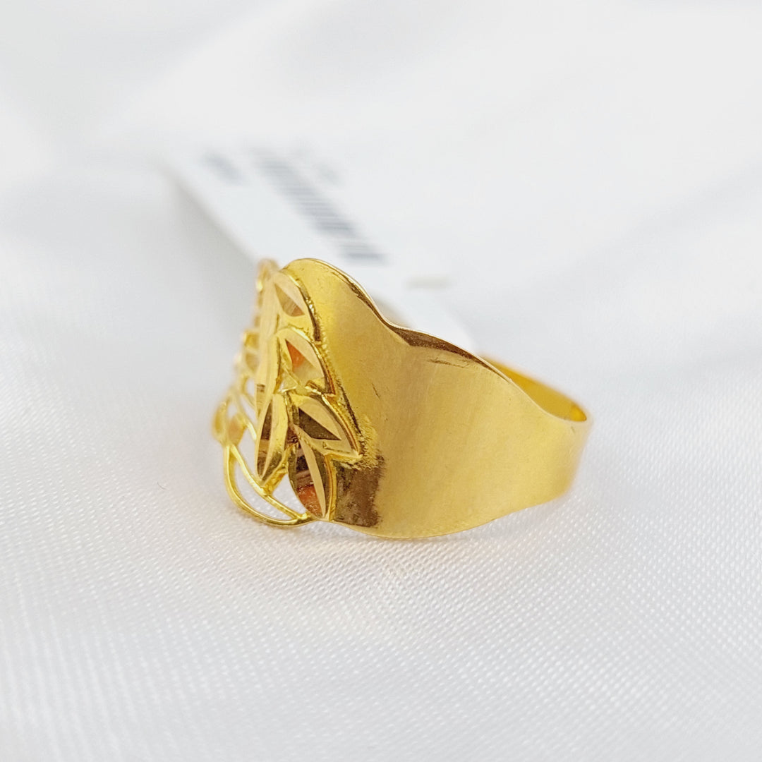 21K Gold Fancy Ring by Saeed Jewelry - Image 3