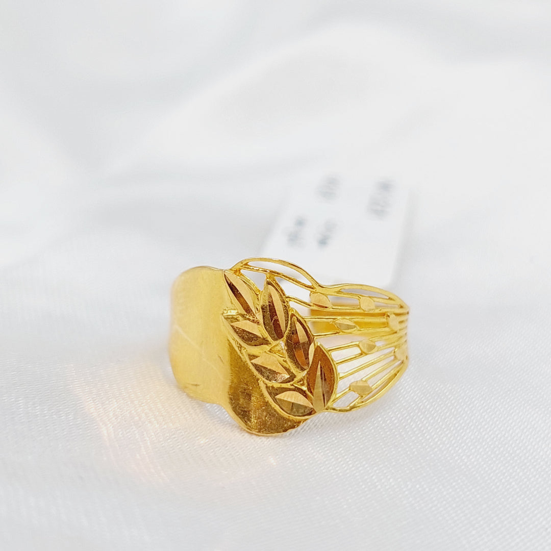 21K Gold Fancy Ring by Saeed Jewelry - Image 4