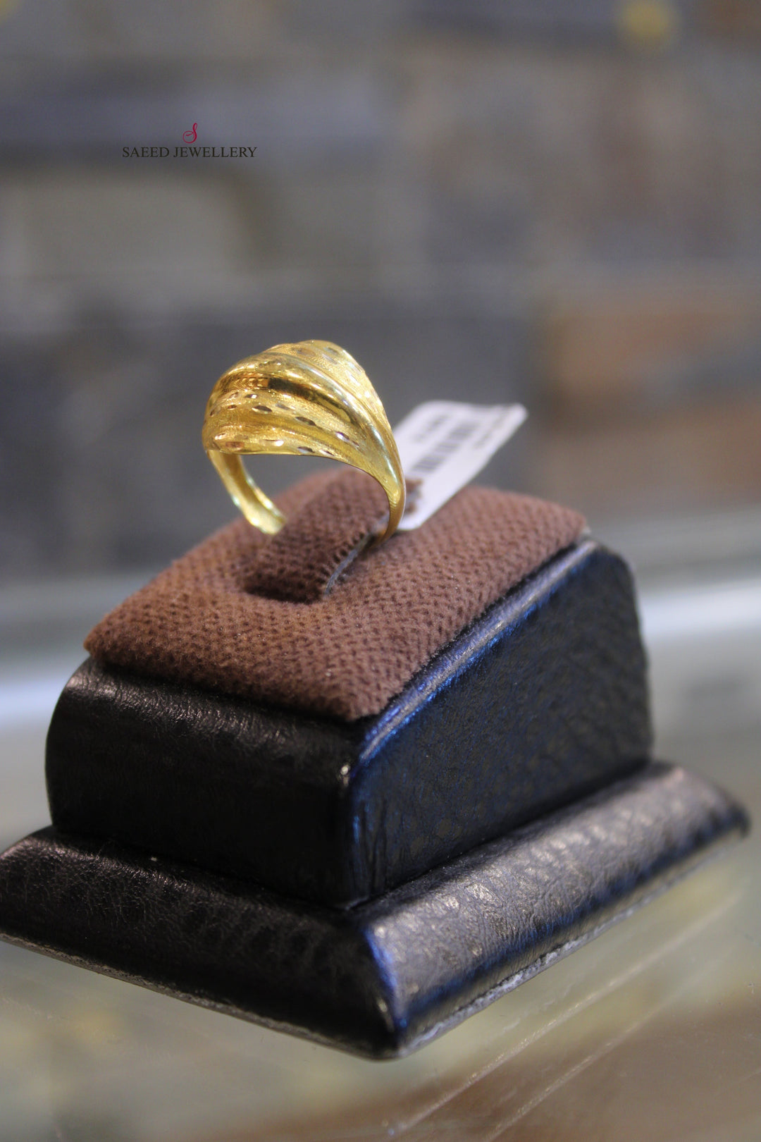 21K Gold Fancy Ring by Saeed Jewelry - Image 3