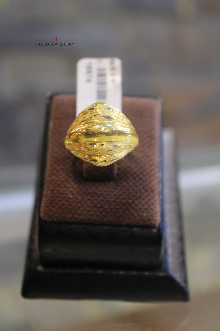 21K Gold Fancy Ring by Saeed Jewelry - Image 6