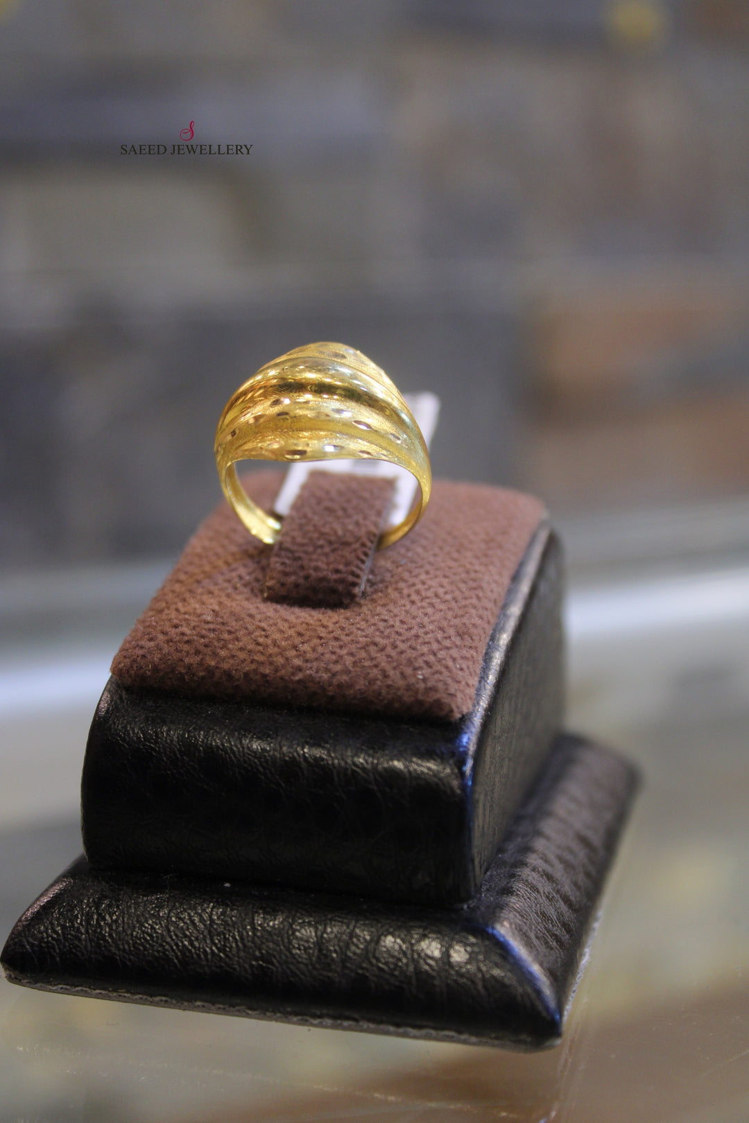 21K Gold Fancy Ring by Saeed Jewelry - Image 2