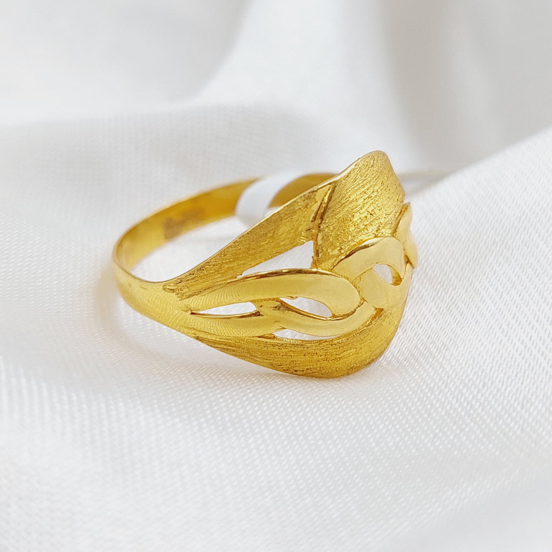 21K Gold Fancy Ring by Saeed Jewelry - Image 4