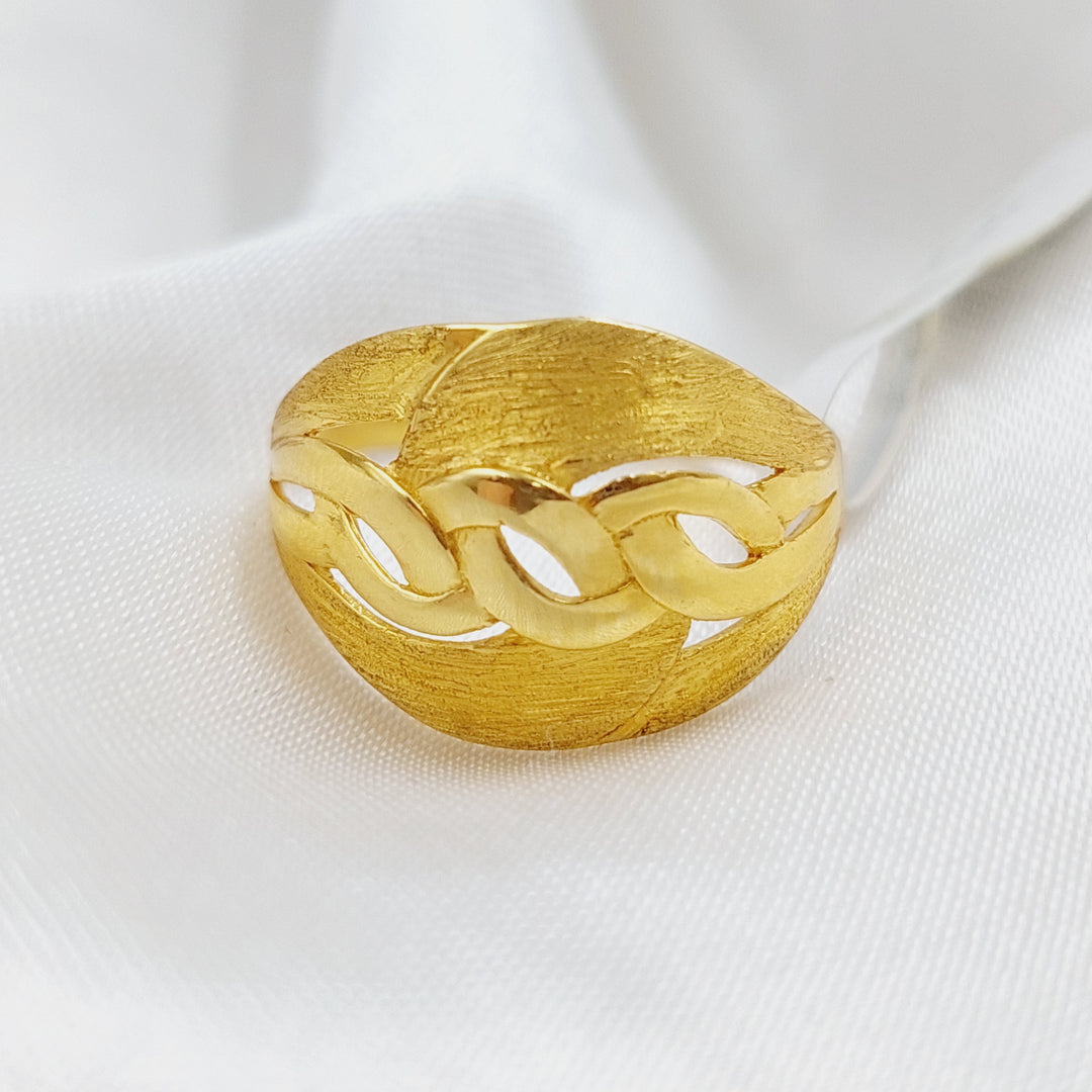 21K Gold Fancy Ring by Saeed Jewelry - Image 1