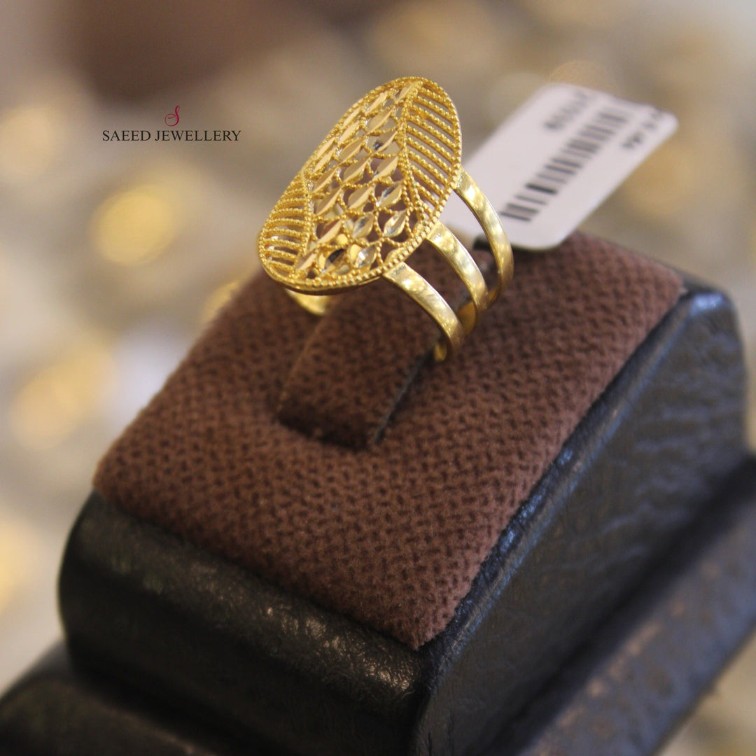 21K Gold Fancy Ring by Saeed Jewelry - Image 7