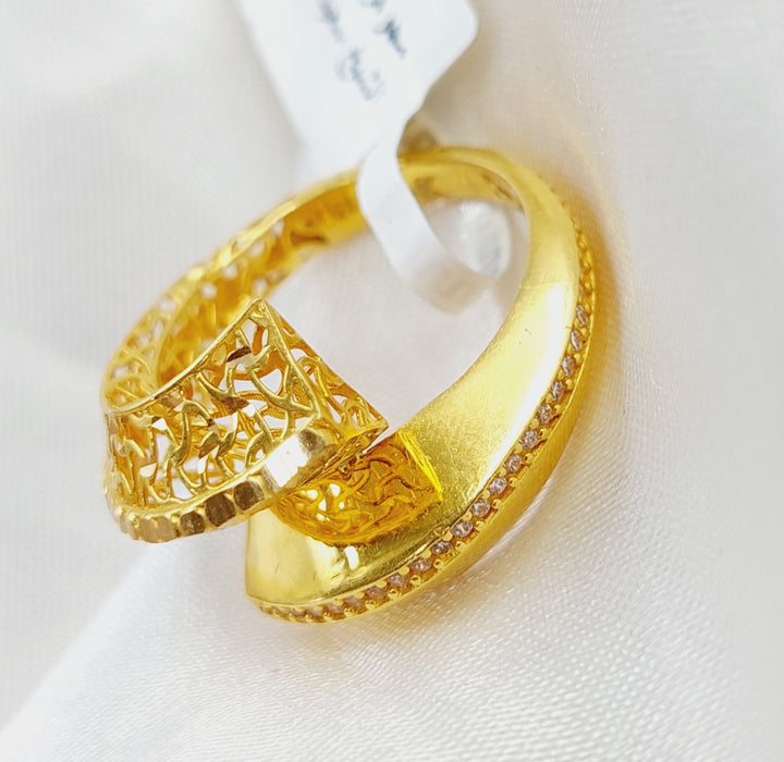 21K Gold Fancy Ring by Saeed Jewelry - Image 8