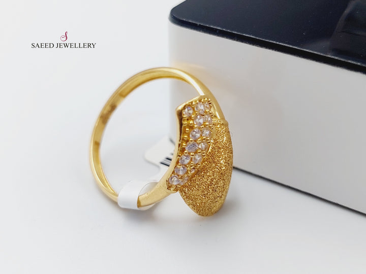 21K Gold Fancy Ring by Saeed Jewelry - Image 4