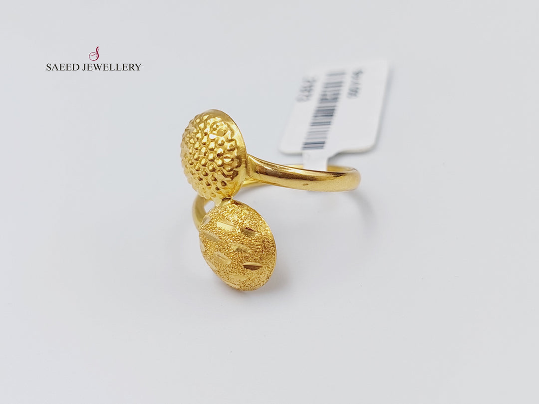 21K Gold Fancy Ring by Saeed Jewelry - Image 7