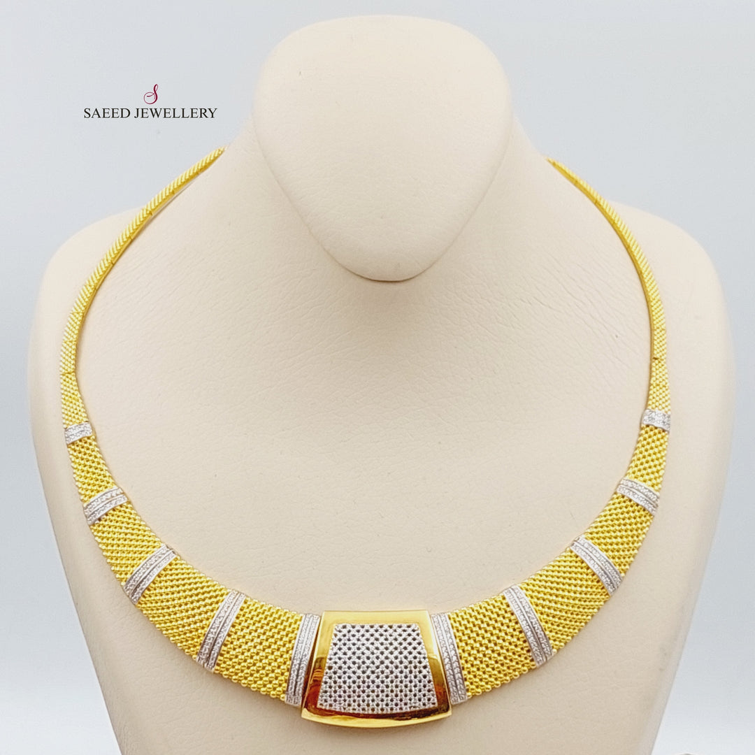 21K Gold Fancy Set is 4 pieces by Saeed Jewelry - Image 2