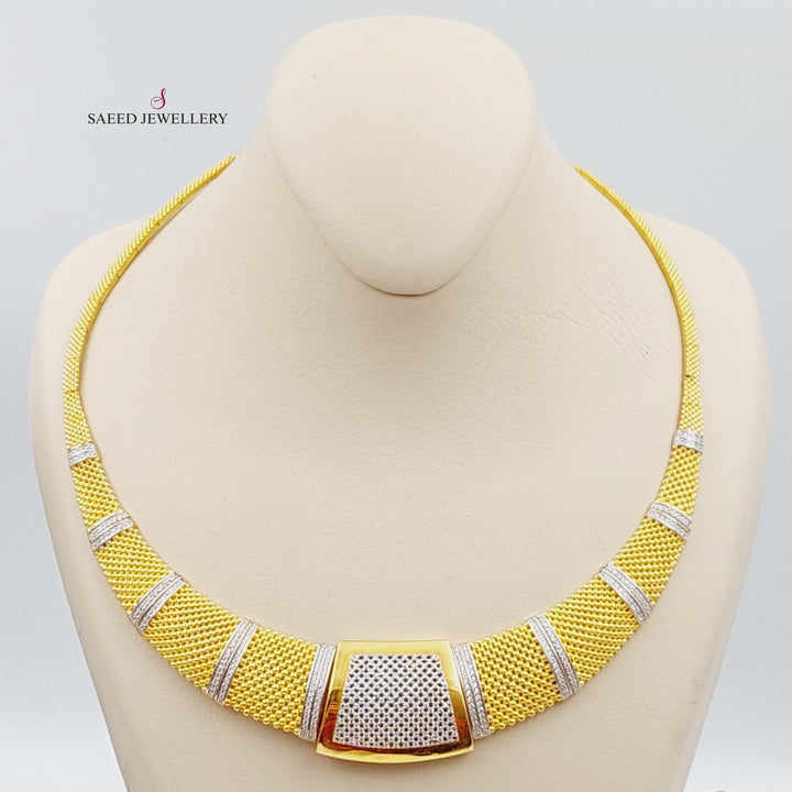 21K Gold Fancy Set is 4 pieces by Saeed Jewelry - Image 2