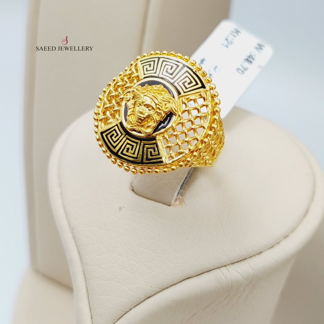 21K Gold Fancy set by Saeed Jewelry - Image 8