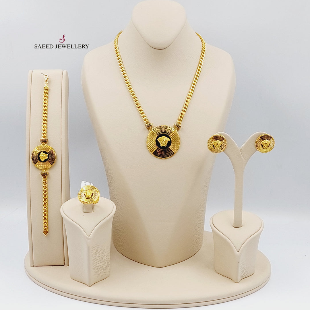 21K Gold Fancy set by Saeed Jewelry - Image 1