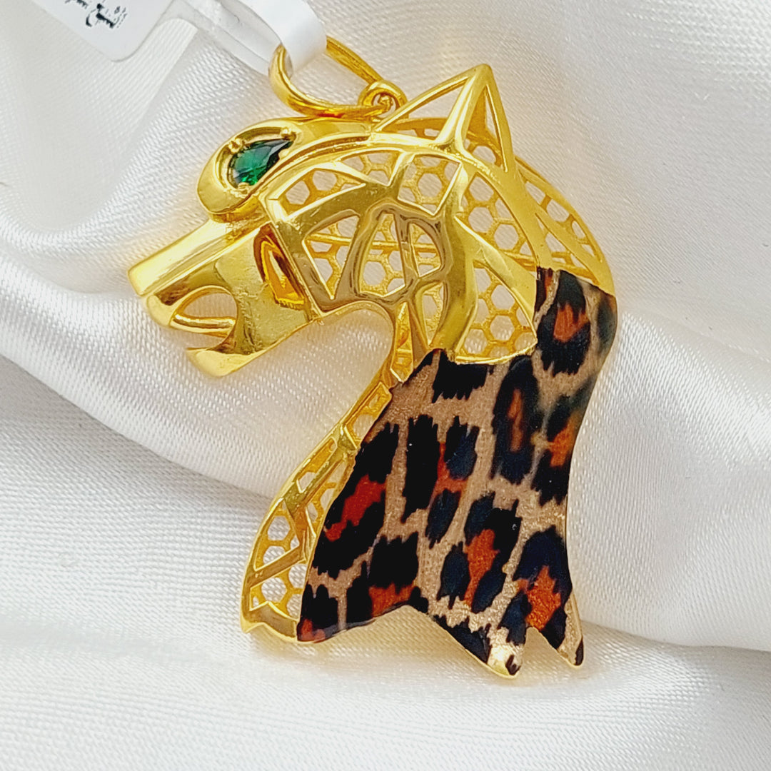 21K Horse Pendant Made of 21K Yellow Gold by Saeed Jewelry-23487