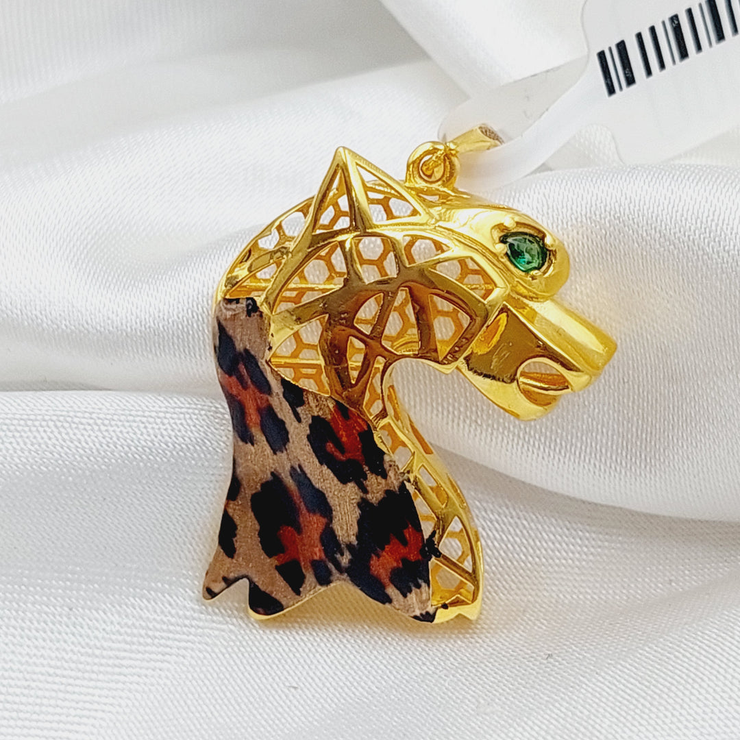 21K Horse Pendant Made of 21K Yellow Gold by Saeed Jewelry-23488