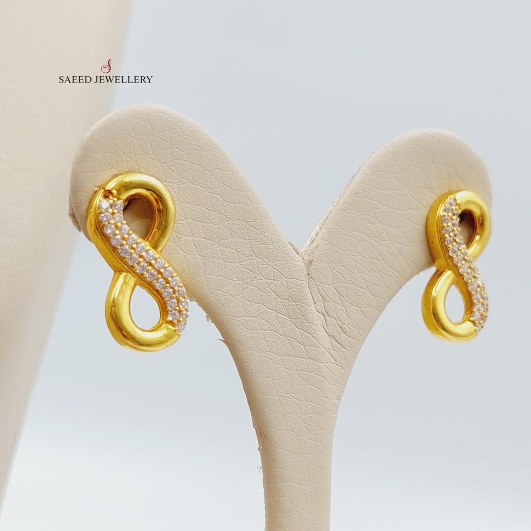 21K Infiniti Set Made of 21K Yellow Gold by Saeed Jewelry-13653