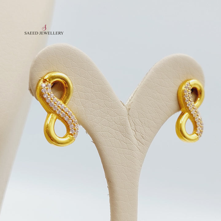 21K Infiniti Set Made of 21K Yellow Gold by Saeed Jewelry-13653