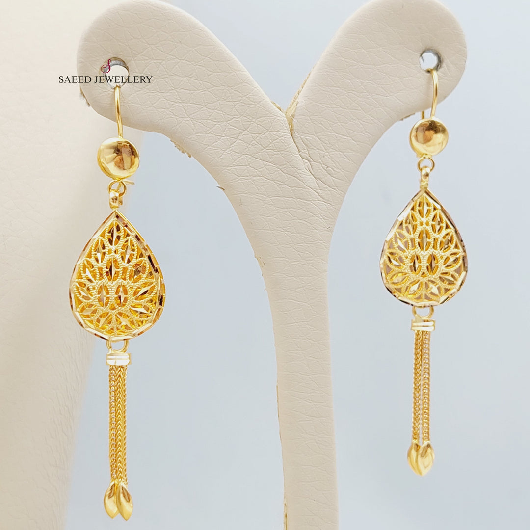 21K Kuwaiti Set 4 pieces Made of 21K Yellow Gold by Saeed Jewelry-25172