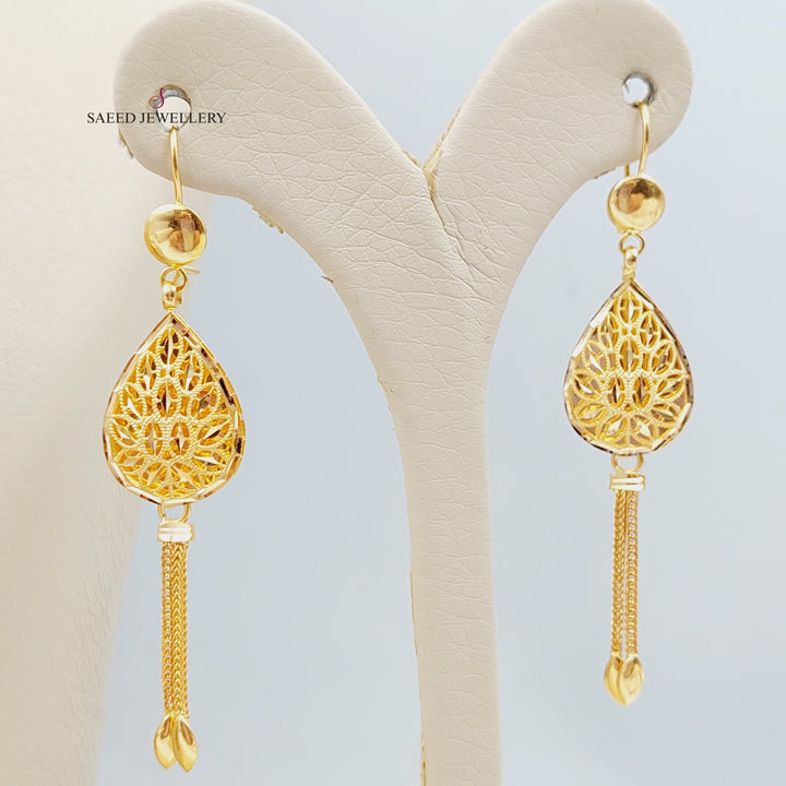 21K Kuwaiti Set 4 pieces Made of 21K Yellow Gold by Saeed Jewelry-25172