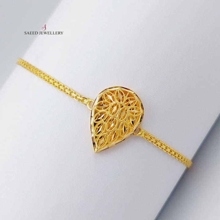 21K Kuwaiti Set 4 pieces Made of 21K Yellow Gold by Saeed Jewelry-25172