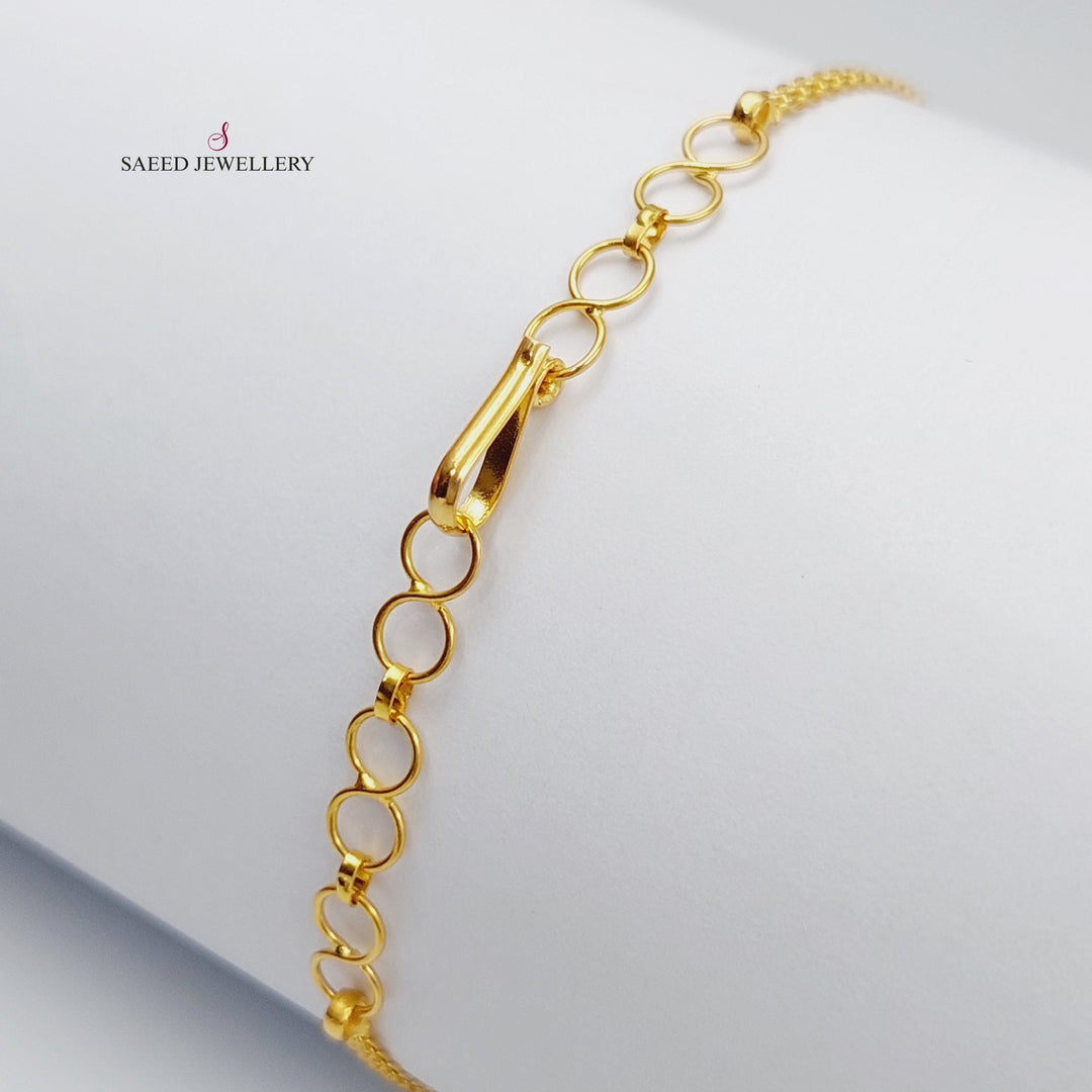 21K Kuwaiti Set 4 pieces Made of 21K Yellow Gold by Saeed Jewelry-25172