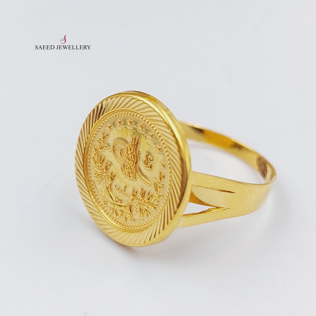 21K Gold Lira Rashadi's set 4 pieces by Saeed Jewelry - Image 8