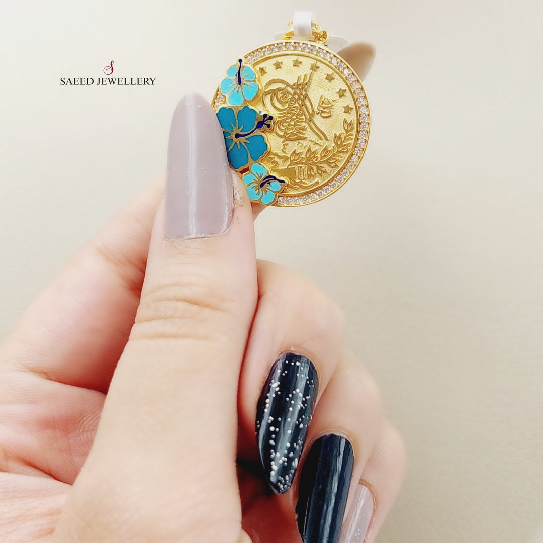 21K Gold Rashadi Enamel&