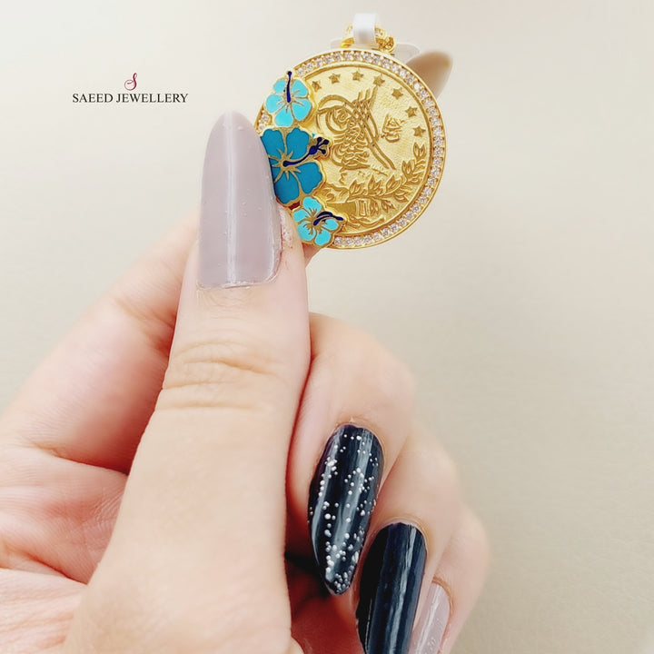 21K Gold Rashadi Enamel&