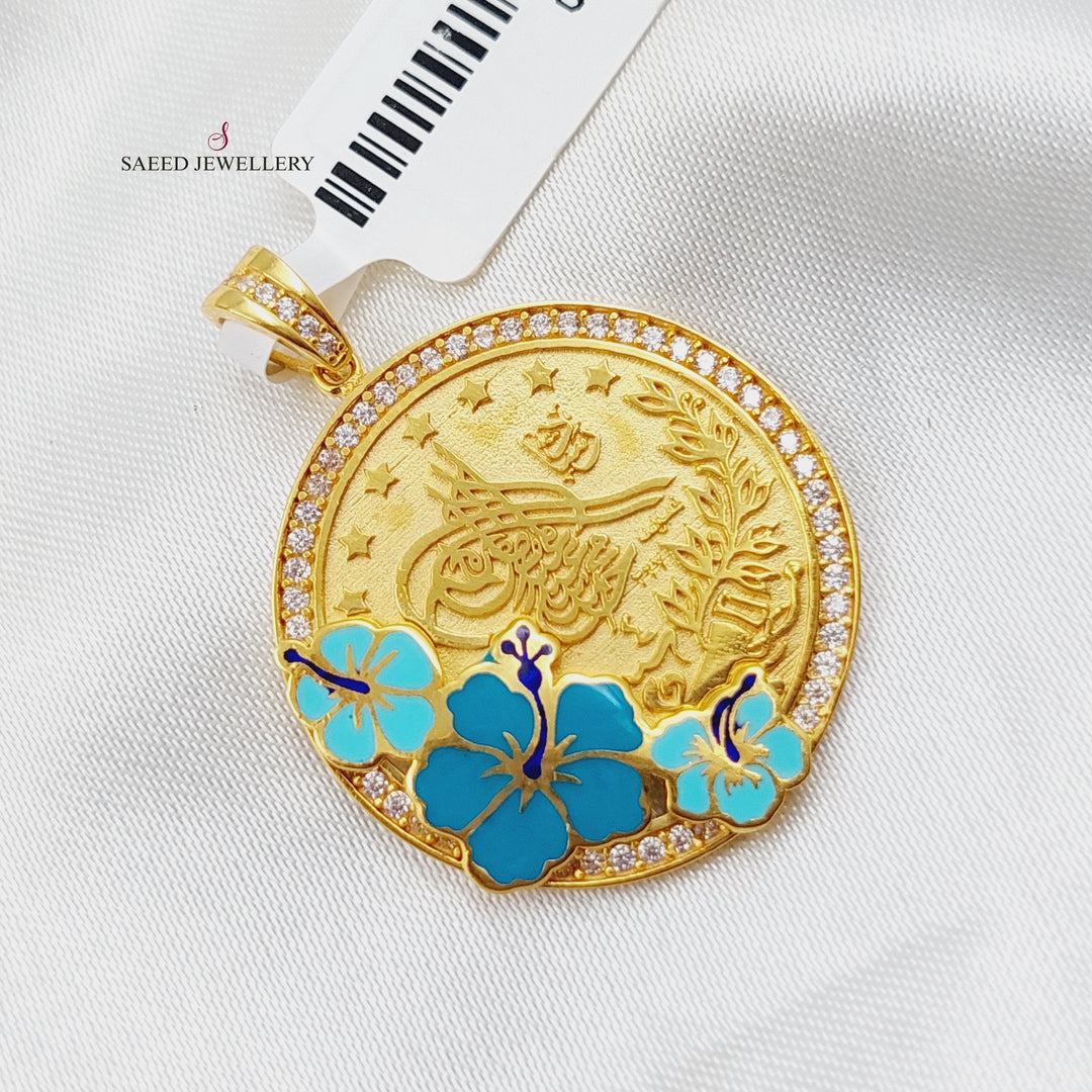 21K Gold Rashadi Enamel&